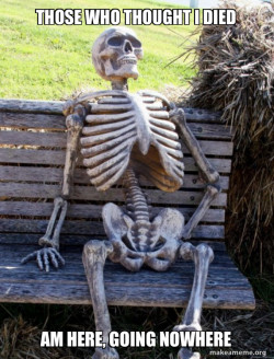 Waiting Skeleton