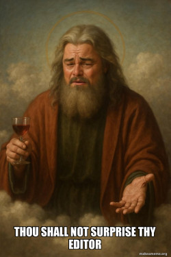 Godâs Utter Disappointment