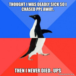 Socially Awkward Awesome Penguin