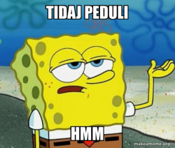Tough SpongeBob