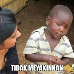Skeptical Third World Kid
