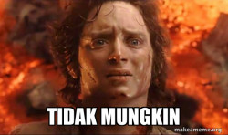 Frodo it's over it's done