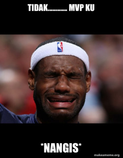 Lebron Crying