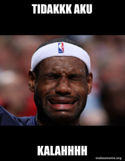 Lebron Crying