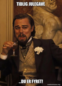 Leonardo DiCaprio Laughing Django