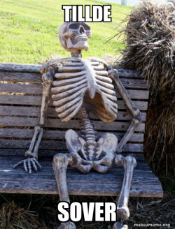 Waiting Skeleton