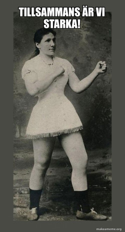 Overly Manly Woman