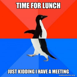 Socially Awesome Awkward Penguin