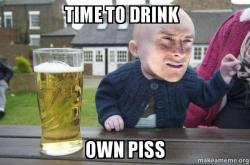 Drunk Baby Bear Grylls