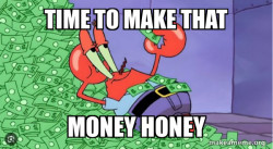 Mr Krabs Money