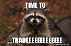 Evil Plotting Raccoon