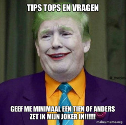 Donald Trump - The Joker