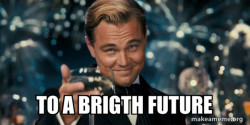 Great Gatsby Reaction - Leonardo DiCaprio Toast