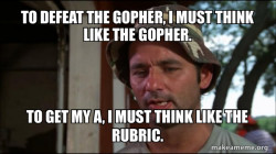 Bill Murry Caddyshack (So I got that going for me)