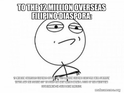 TO THE 12 MILLION OVERSEAS FILIPINO DIASPORA: 15 Million Overseas Filipinos out of the 120 Million Filipino Diaspora will Overrun Yaviza and the Darien Gap to Build the New Metro Manila / Seat of the Philippine Government-in-Exile  Latin America