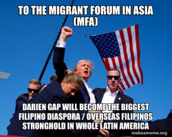 To the MIGRANT FORUM IN ASIA (MFA) Darien Gap will become the Biggest Filipino Diaspora / Overseas Filipinos Stronghold in whole Latin America