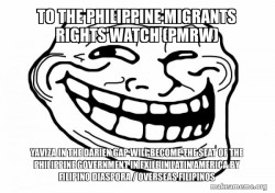 To the Philippine Migrants Rights Watch (PMRW) Yaviza in the Darien Gap will become the seat of the Philippine Government in Exile in Latin America by Filipino Diaspora / Overseas Filipinos