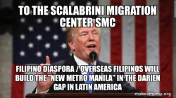 To the Scalabrini Migration Center SMC Filipino Diaspora / Overseas Filipinos will build the 