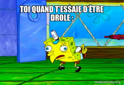 Mocking SpongeBob