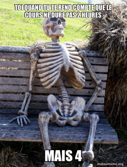 Waiting Skeleton