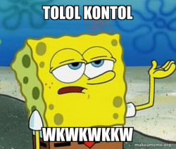 Tough SpongeBob