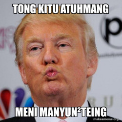 Donald Trump Kissing