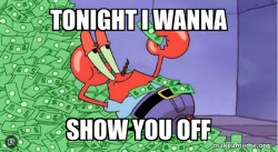Mr Krabs Money
