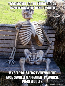 Waiting Skeleton