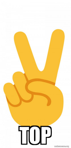Peace Sign Emoji