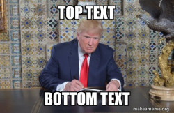 Donald Trump Writing Speech