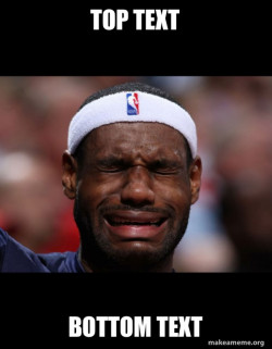 Lebron Crying