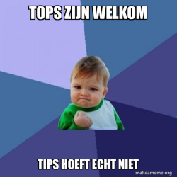 tips tops of vragen voor de beste bente 