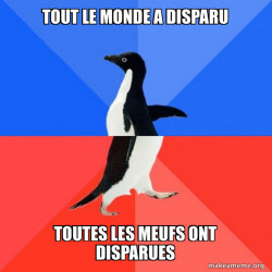 Socially Awkward Awesome Penguin