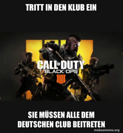 COD - Call of Duty Black OPs 4 Meme
