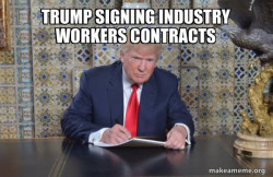 Donald Trump Writing Speech