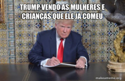 Donald Trump Writing Speech
