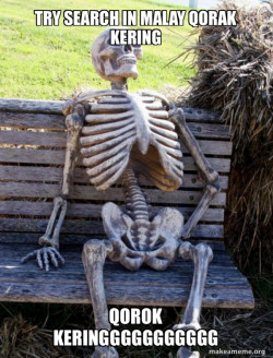 Waiting Skeleton