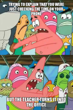 Push It Somewhere Else Patrick