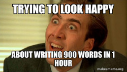 Sarcastic Nicholas Cage