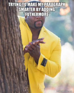 Anthony Adams in Yellow Suit Rubbing Hands