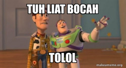 Buzz and Woody (Toy Story) Meme