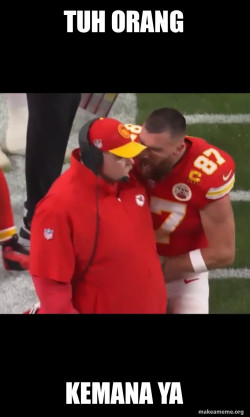 Travis Kelce and Coach