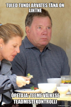 Stunned Shatner