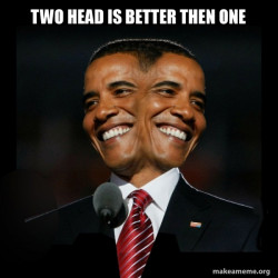 Two Faced Obama
