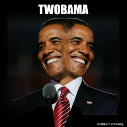 Two Faced Obama