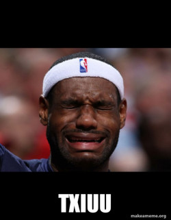 Lebron Crying