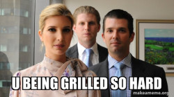The Trump Kids Eric, Donald Jr and Ivanka