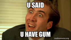 Sarcastic Nicholas Cage