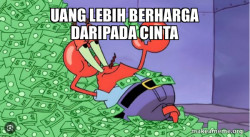Mr Krabs Money