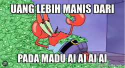 Mr Krabs Money